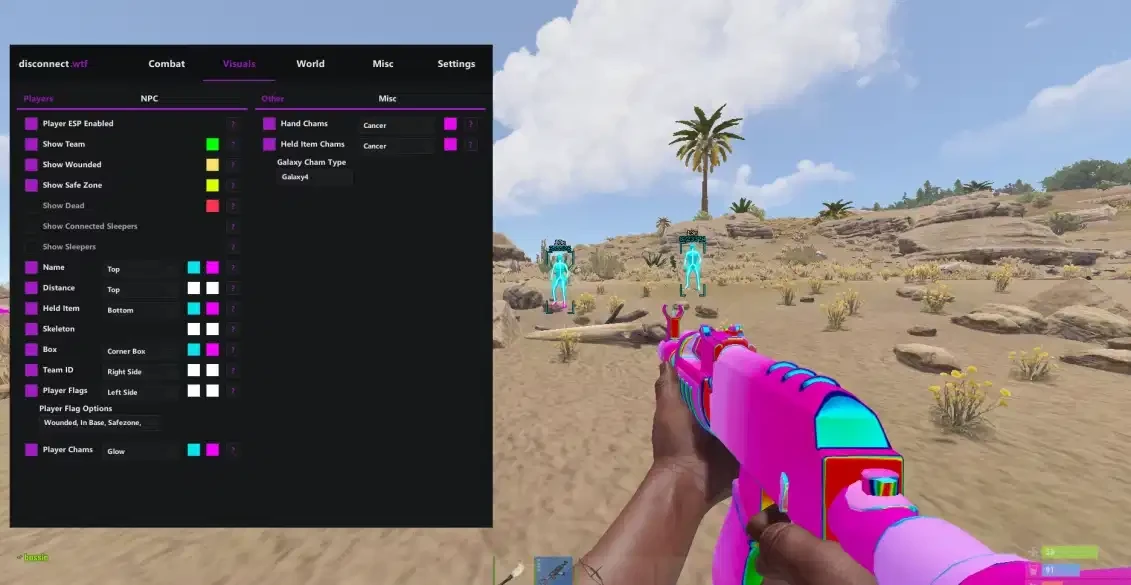 Rust Disconnect Internal